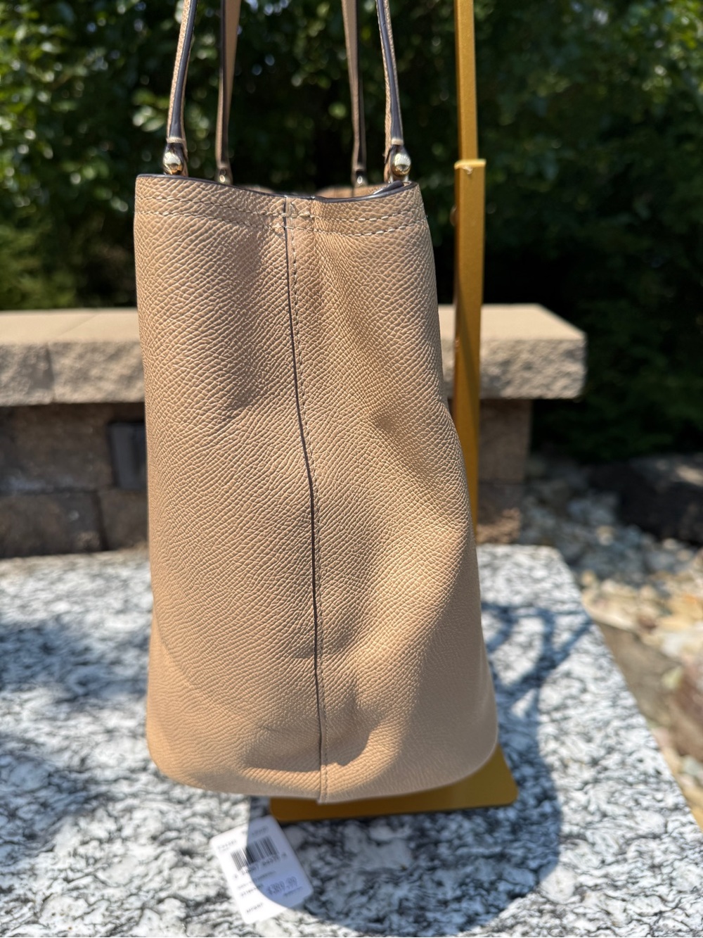 Coach Kitt Carryall Tote in Crossgrain leather Preloved - Picture 5 of 16